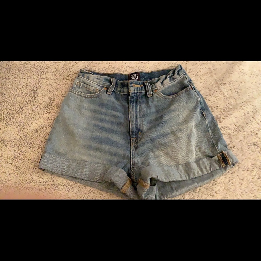 Urban Outfitters BDG mom high rise jean shorts